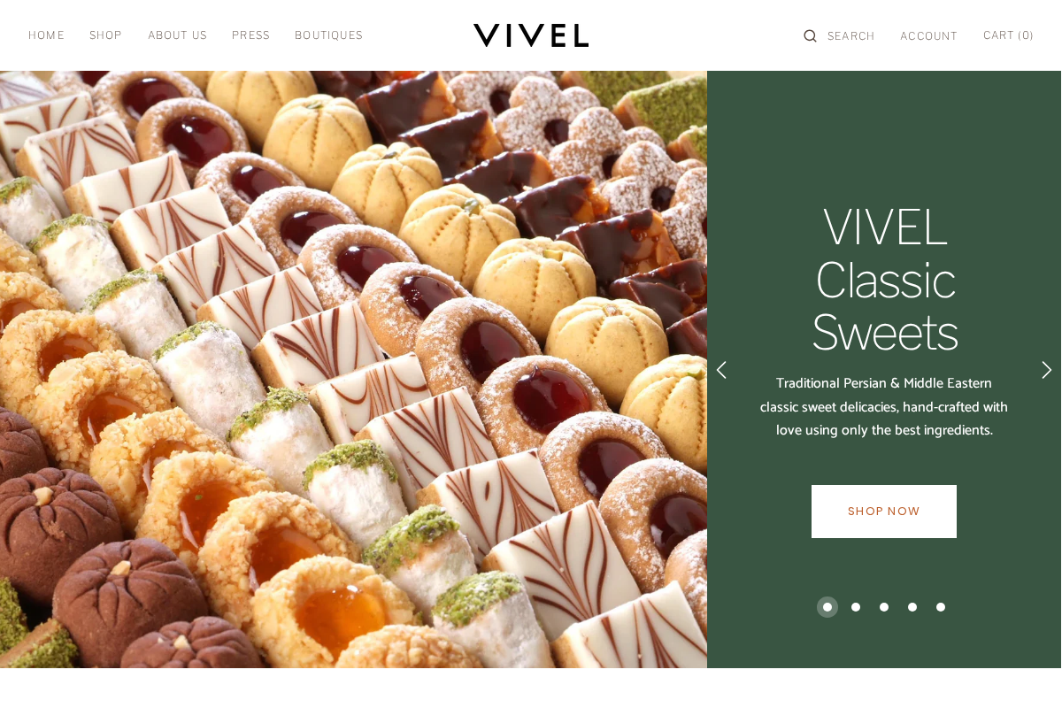 My Store homepage screenshot