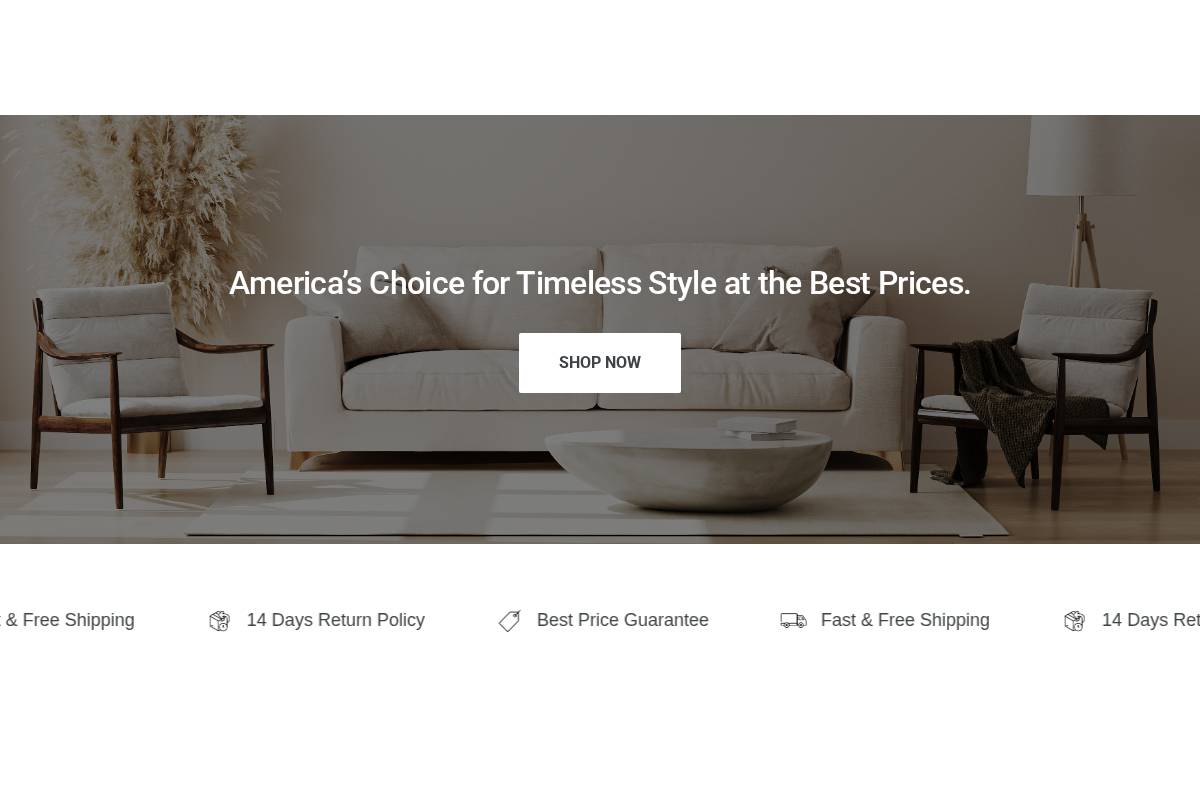 Viviahome homepage screenshot