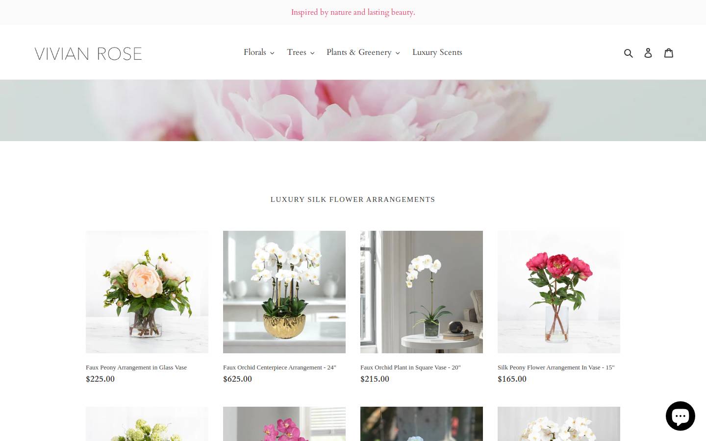 vivian-rose.shop homepage screenshot
