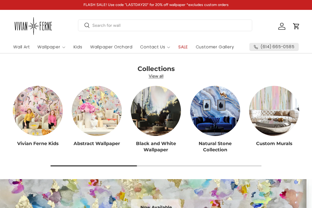 Vivian Ferne homepage screenshot