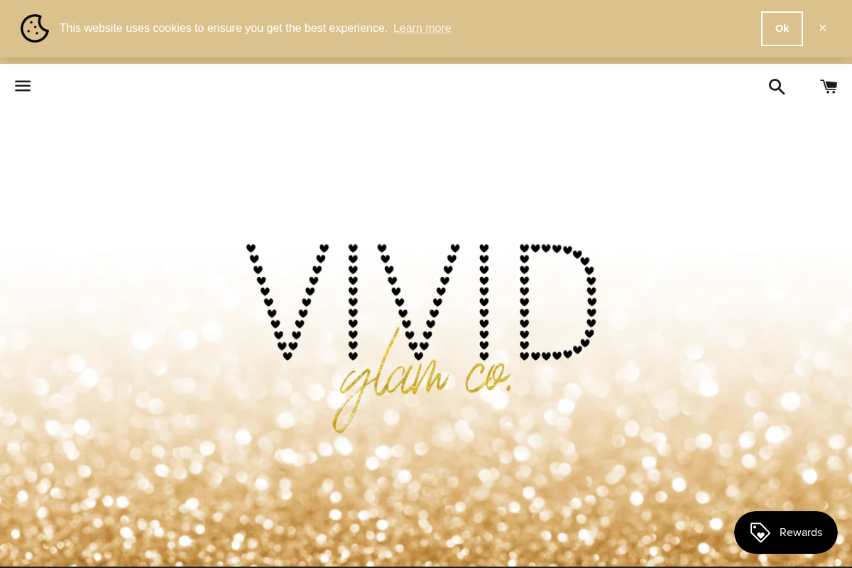 vividglamco.com homepage screenshot
