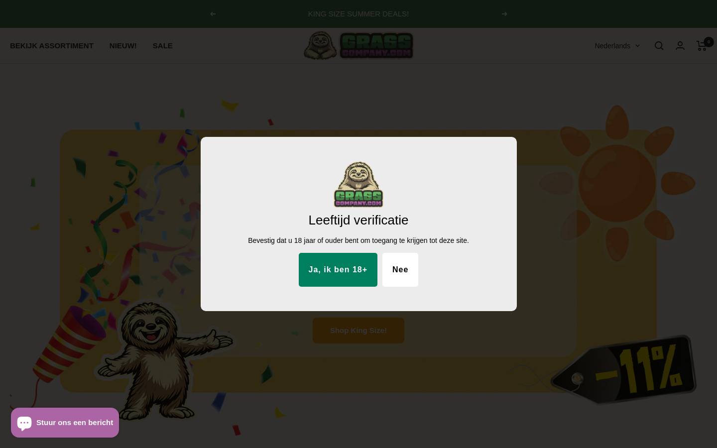 vloei.net homepage screenshot