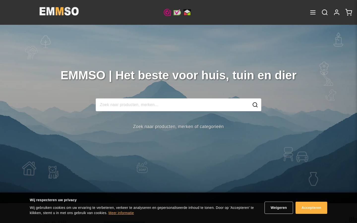 vloerproducten.nl homepage screenshot