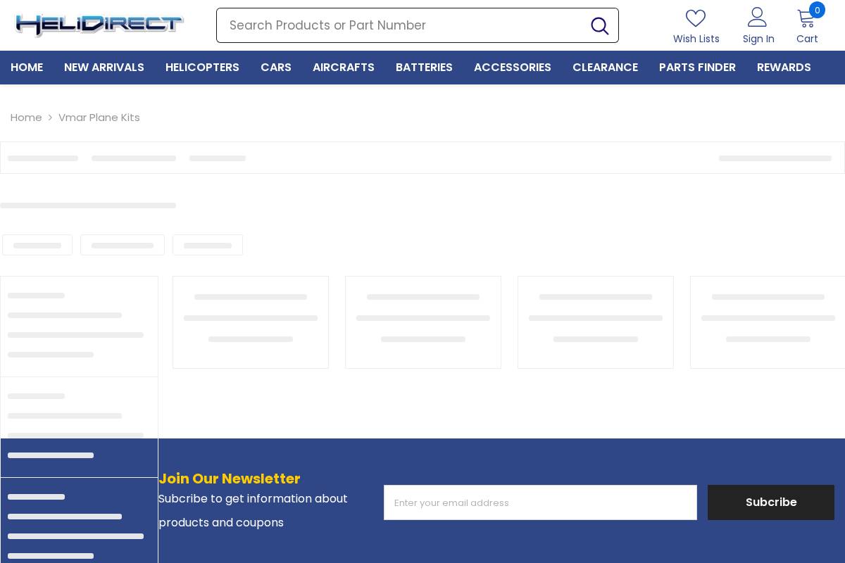 vmarplanes.com homepage screenshot