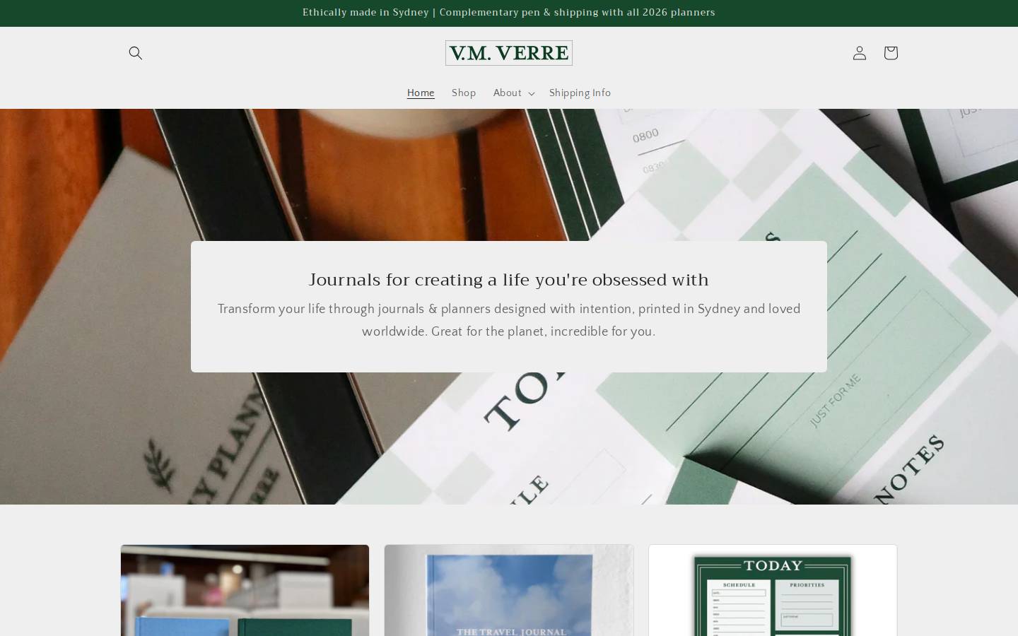 vmverre.com homepage screenshot