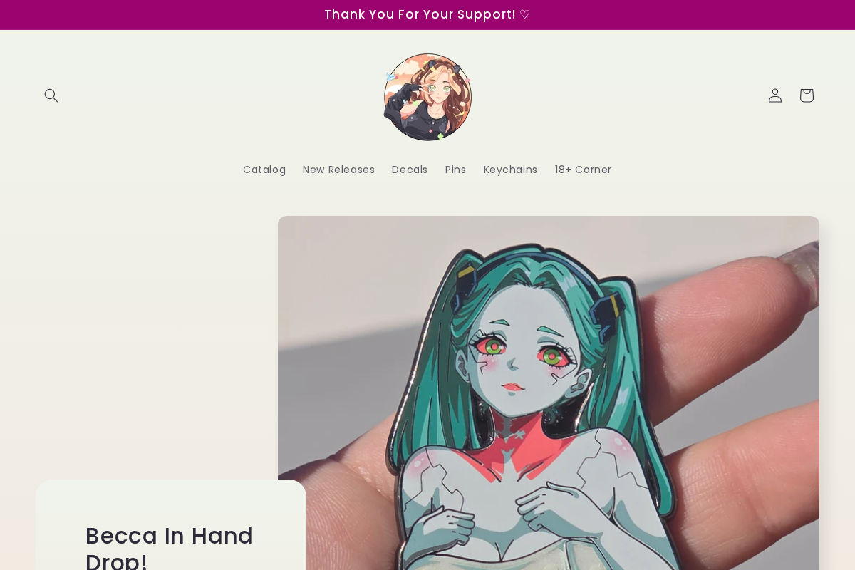 vnvxcollections.com homepage screenshot