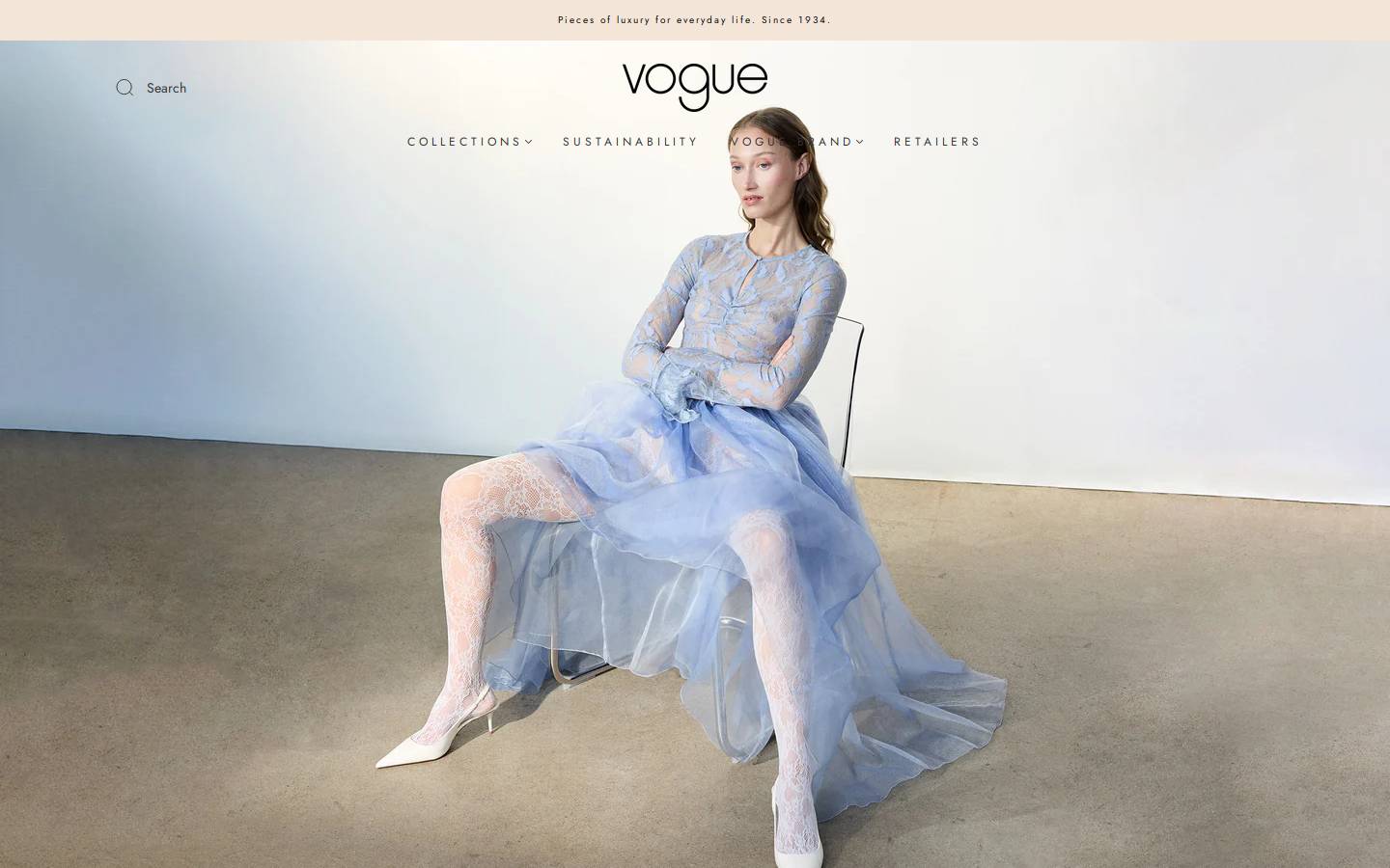 voguegroup.fi homepage screenshot