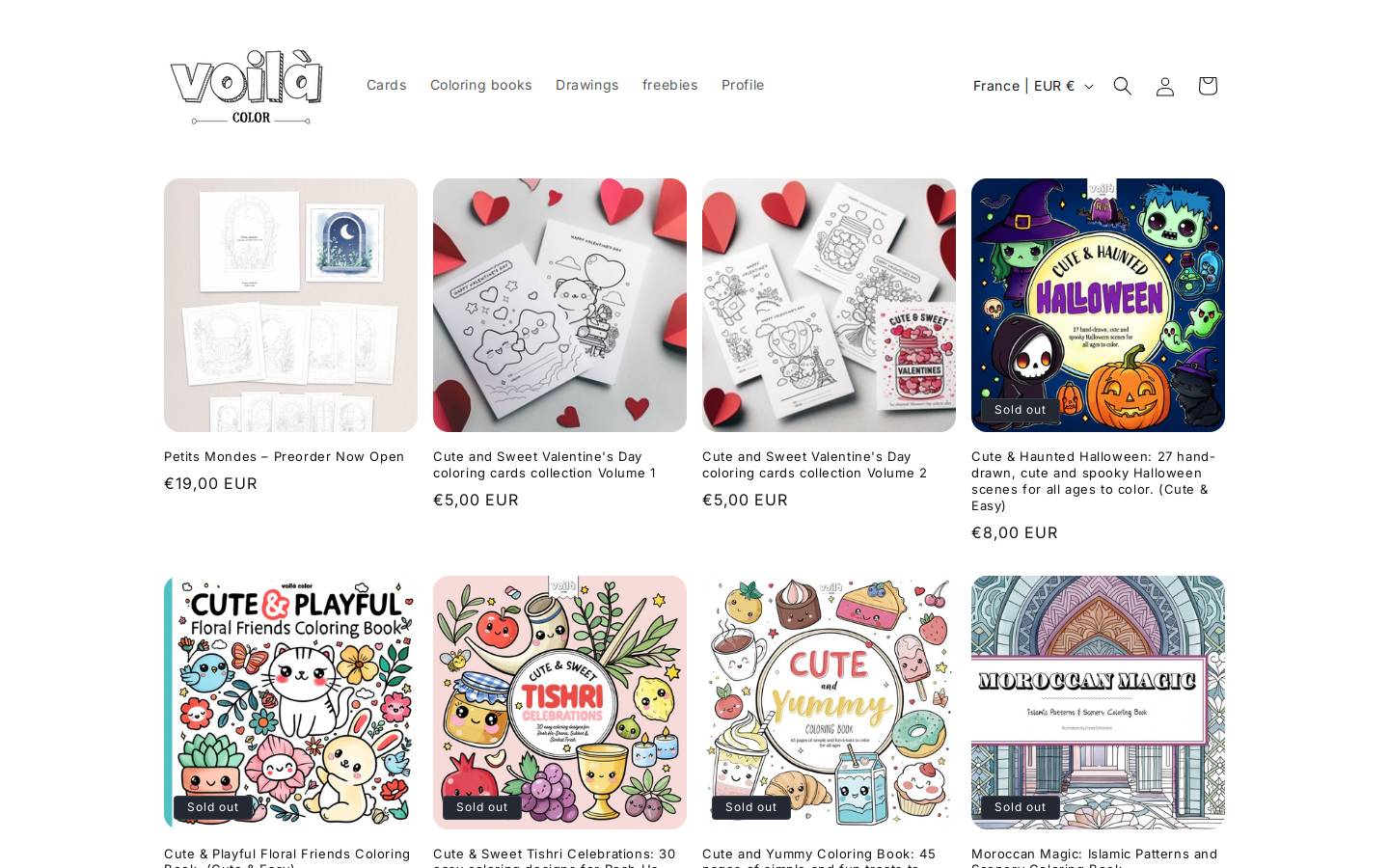 voilacolor.com homepage screenshot