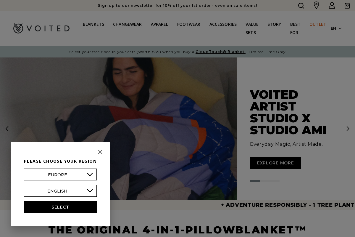 voited.com homepage screenshot