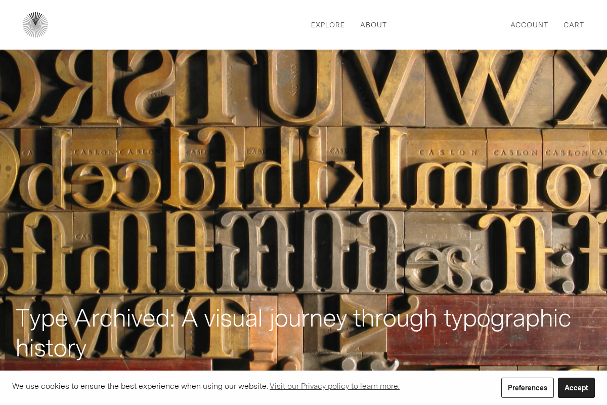 Volume homepage screenshot