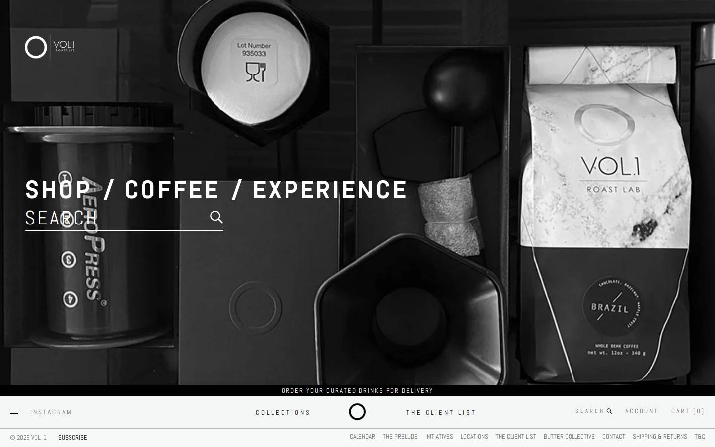 vol1kuwait.com homepage screenshot