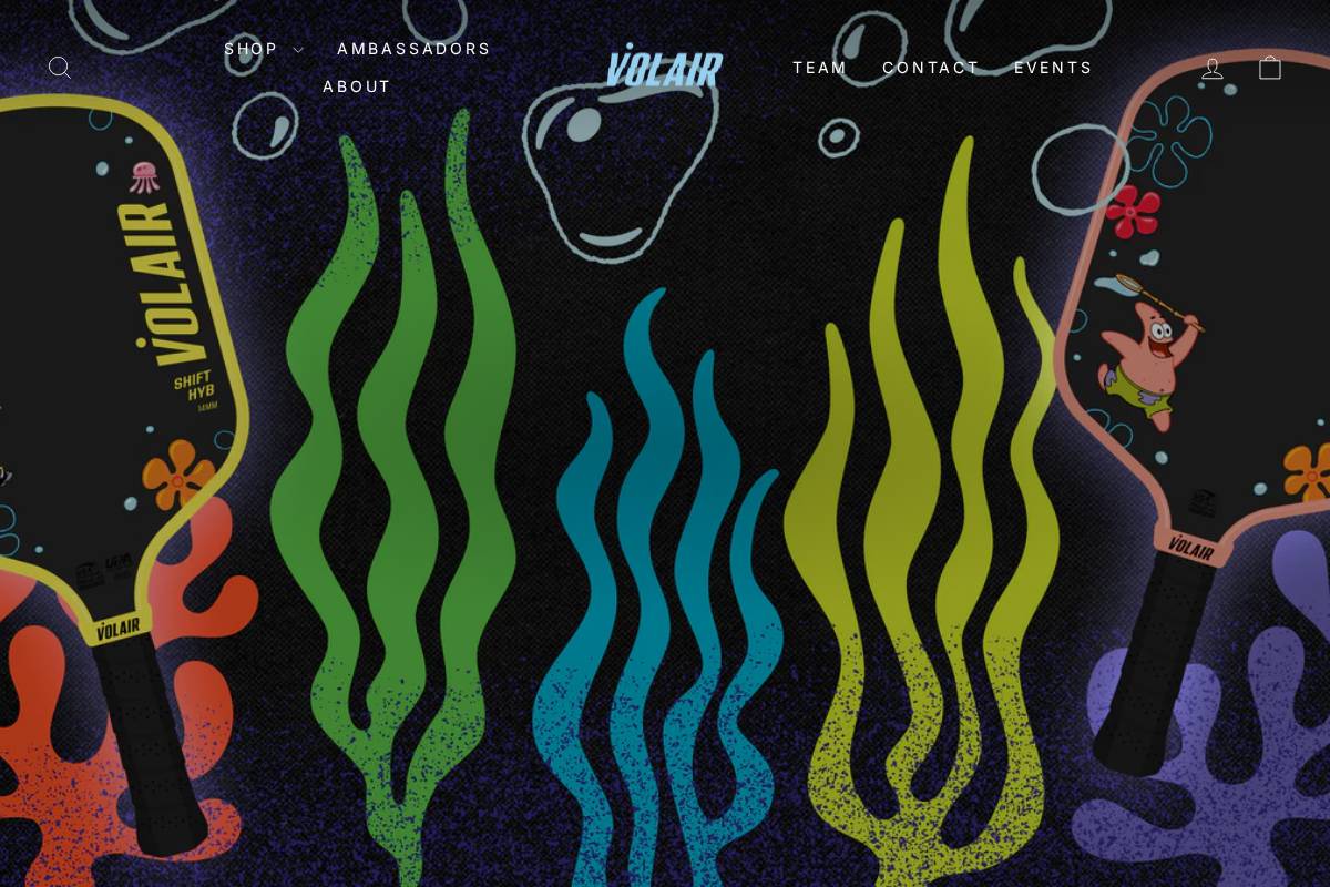 volair.com homepage screenshot