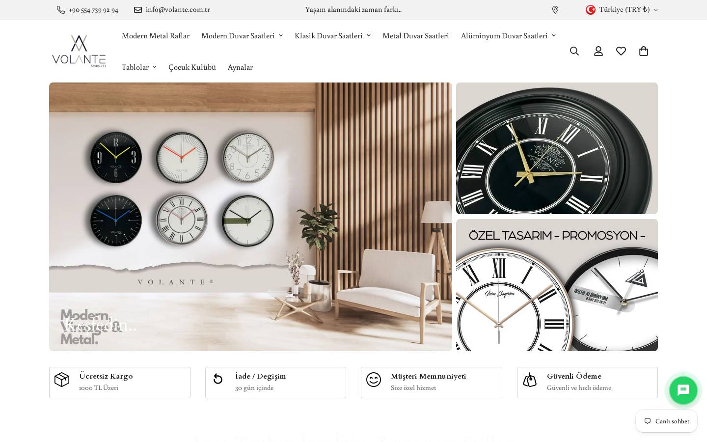 volante.com.tr homepage screenshot
