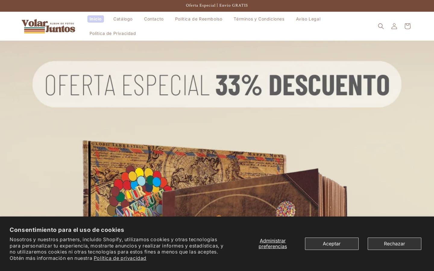 volarjuntos.com homepage screenshot