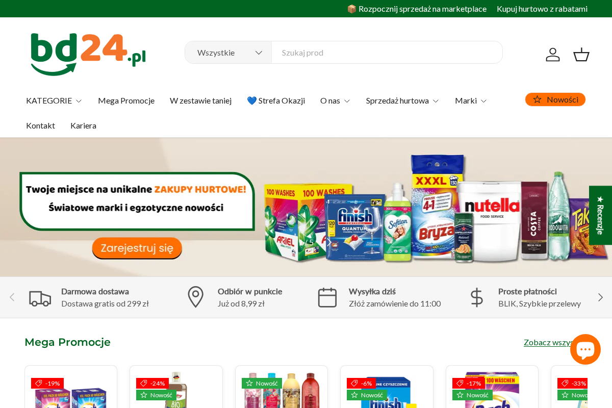 bd24.pl homepage screenshot