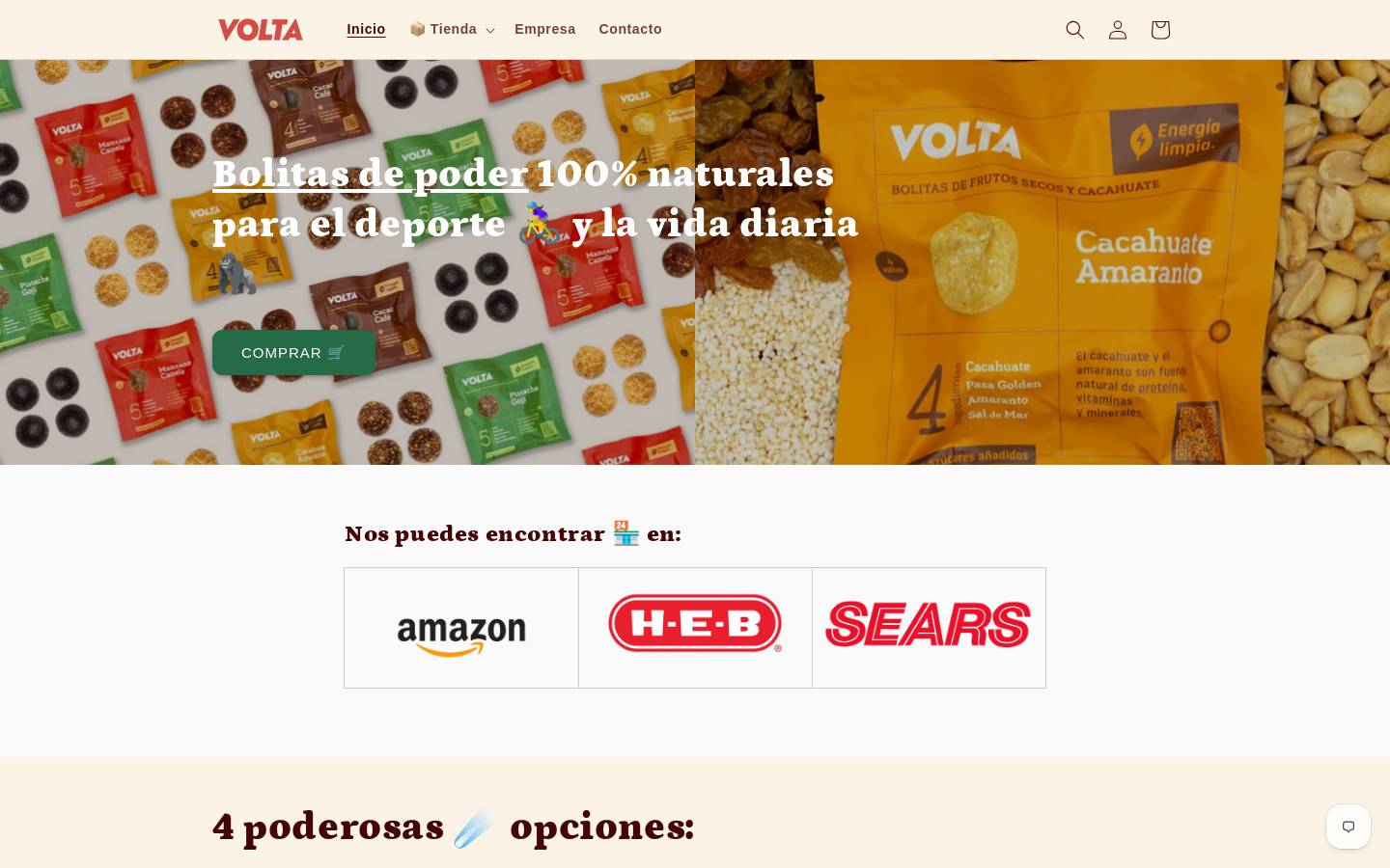 volta.mx homepage screenshot