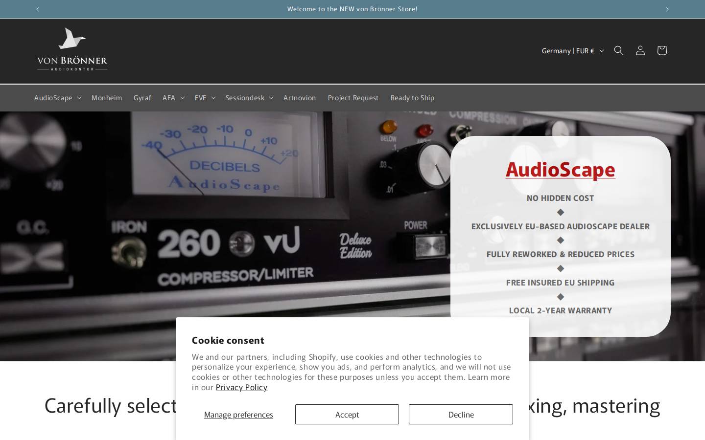 vonbroenner.de homepage screenshot
