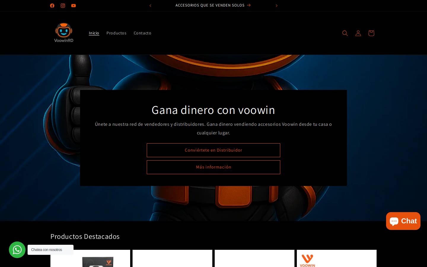voowinrd.com homepage screenshot