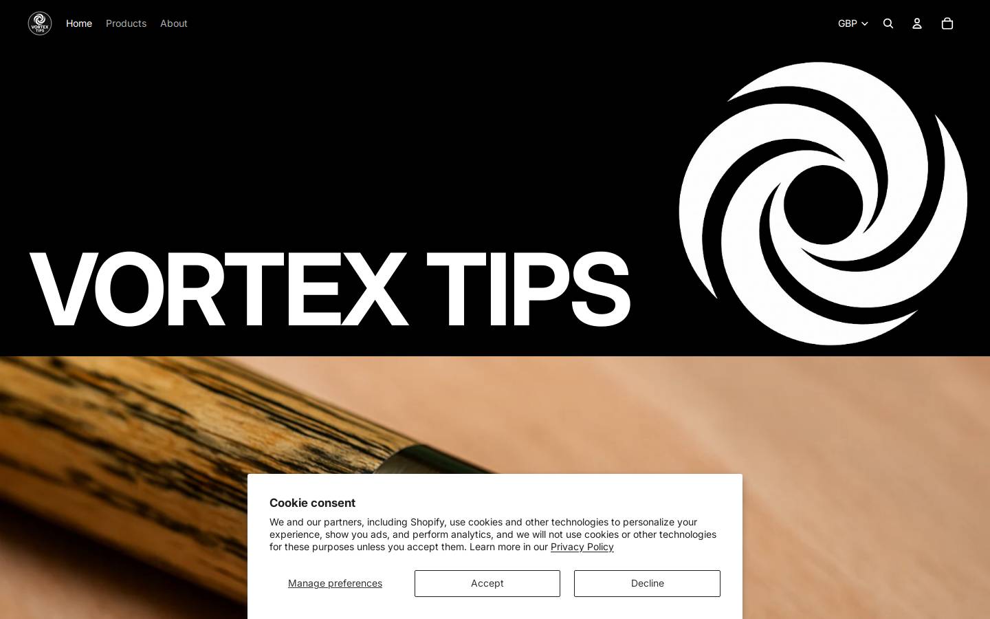 vortextips.com homepage screenshot