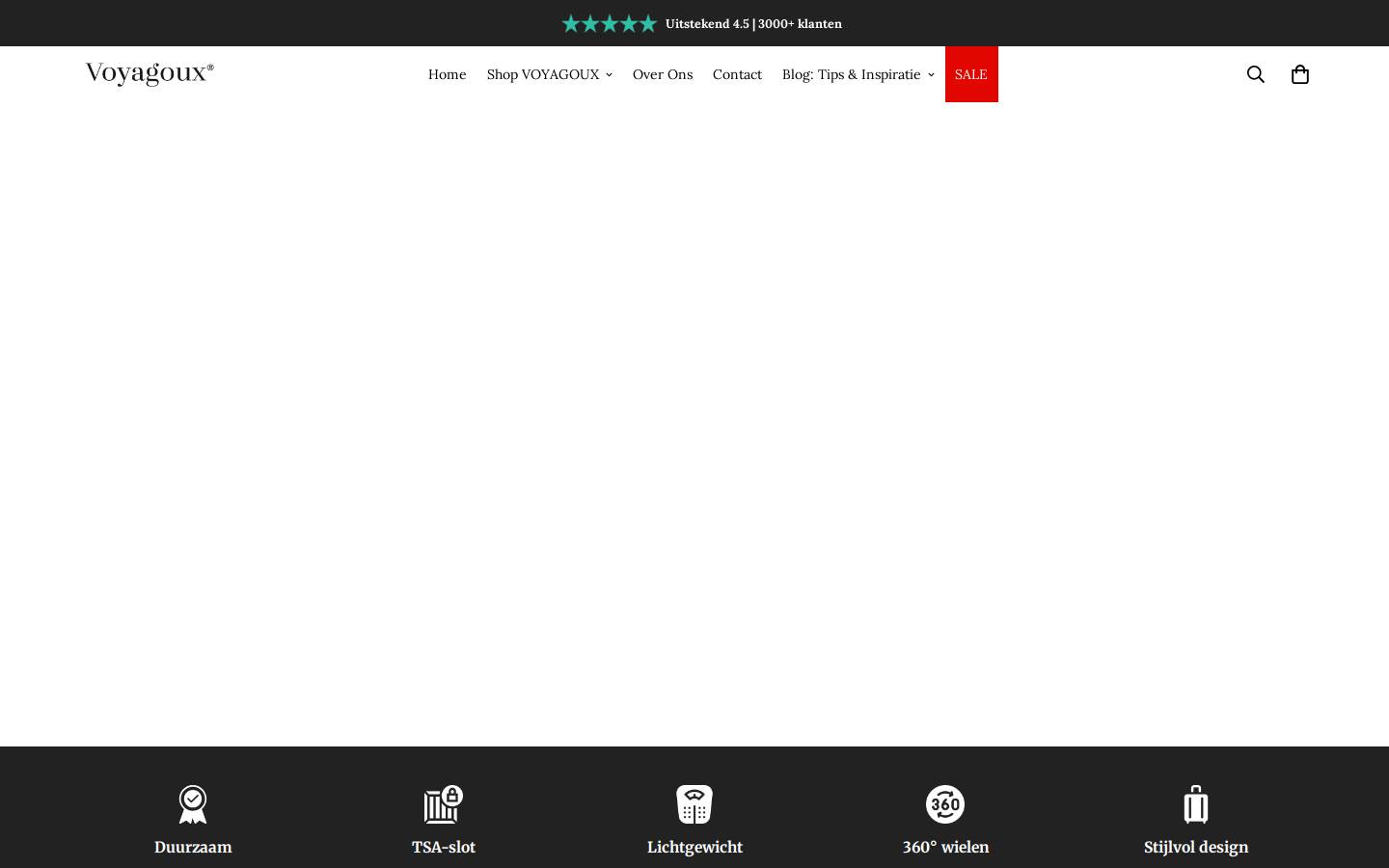 Voyagoux homepage screenshot