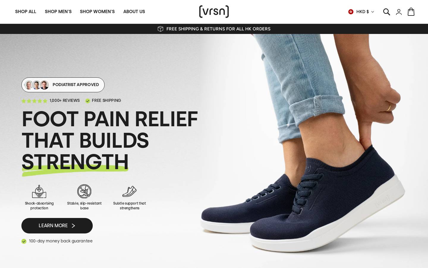 vrsn.co homepage screenshot