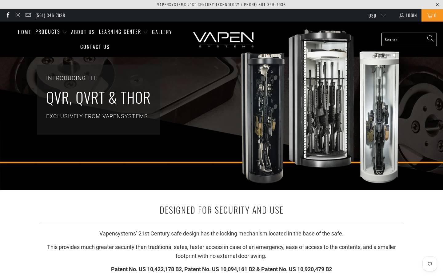 vsdefense.com homepage screenshot