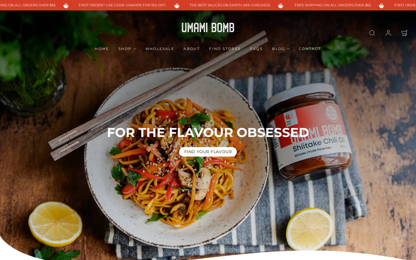 vumamifoods.com homepage screenshot
