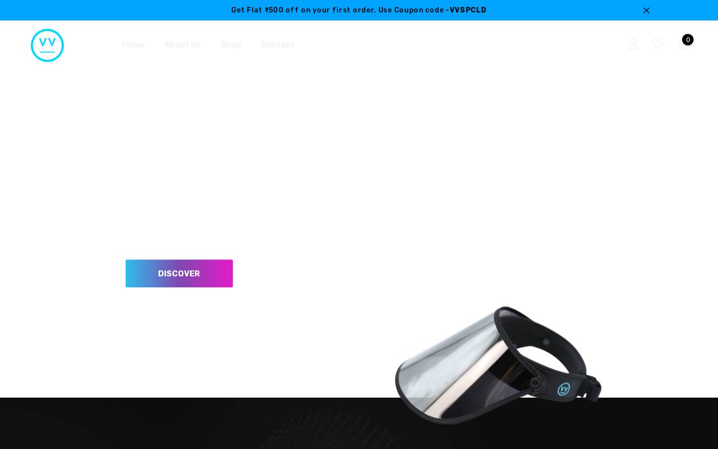 vviser.com homepage screenshot