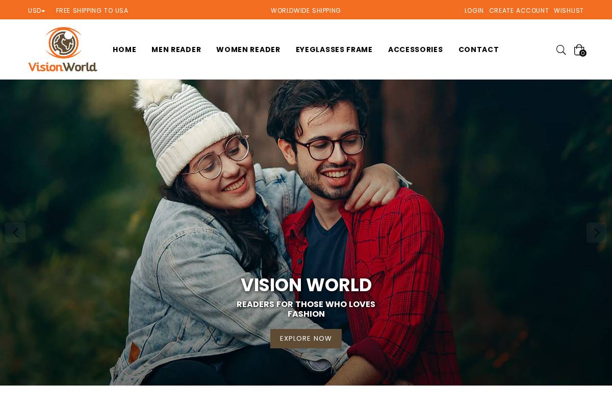 vwreader.com homepage screenshot