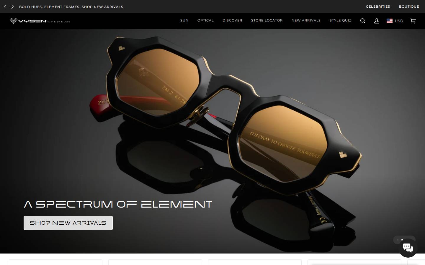vysen.com homepage screenshot
