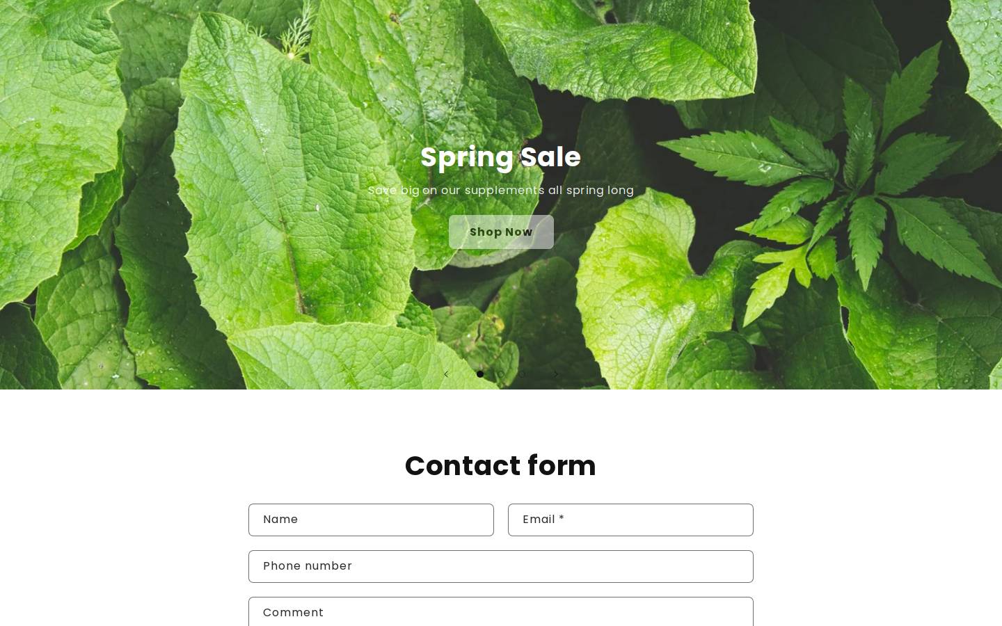 vytapure.com homepage screenshot