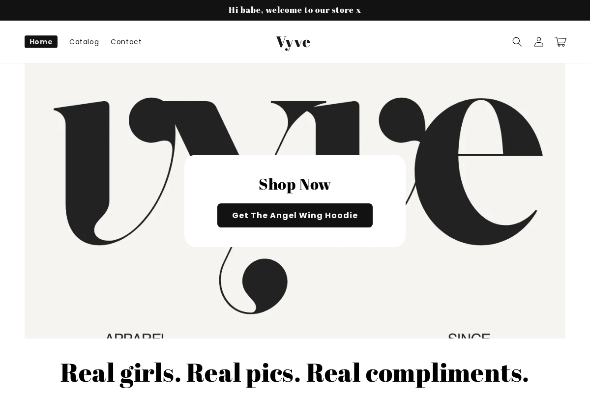 Vyve homepage screenshot