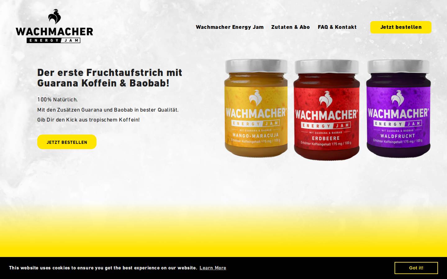 wachmacher.shop homepage screenshot