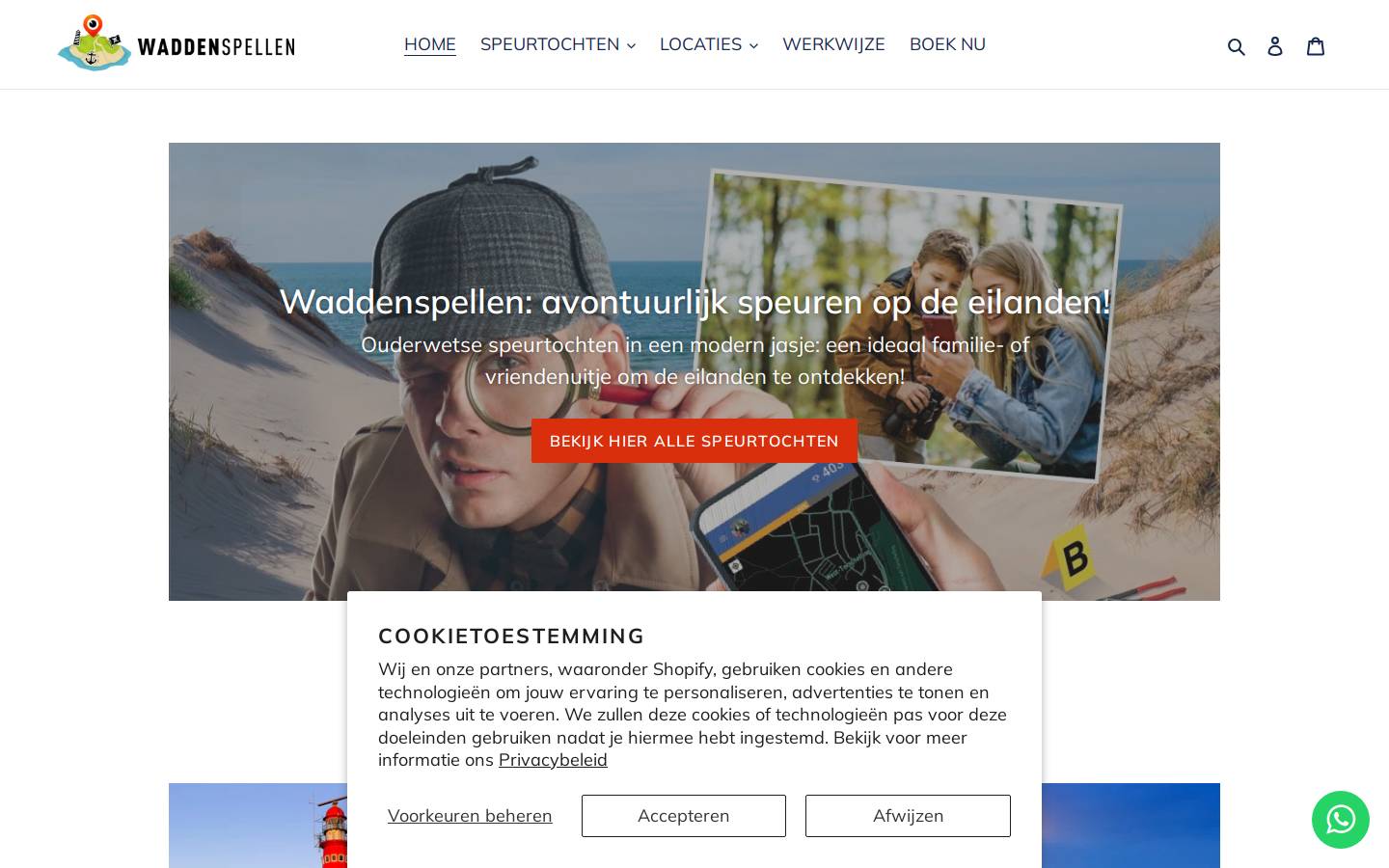 waddenspellen.nl homepage screenshot