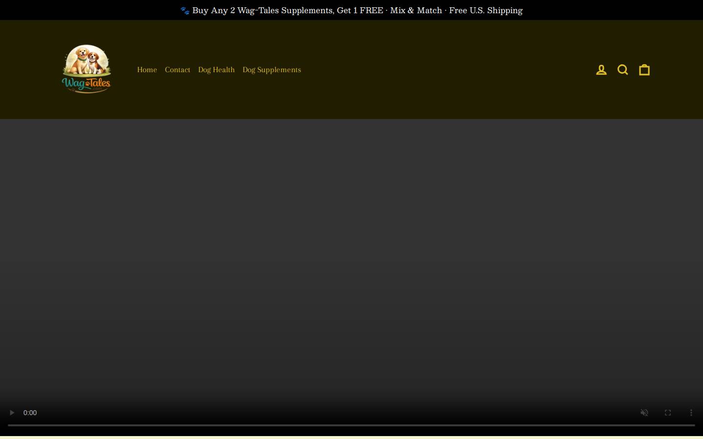 wag-tales.com homepage screenshot