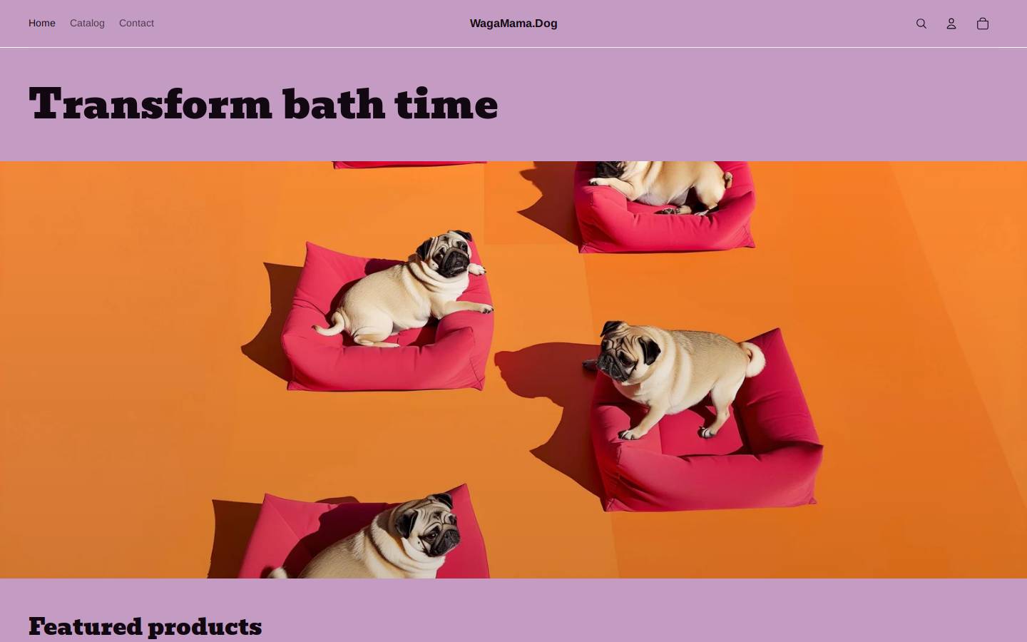 wagamama homepage screenshot