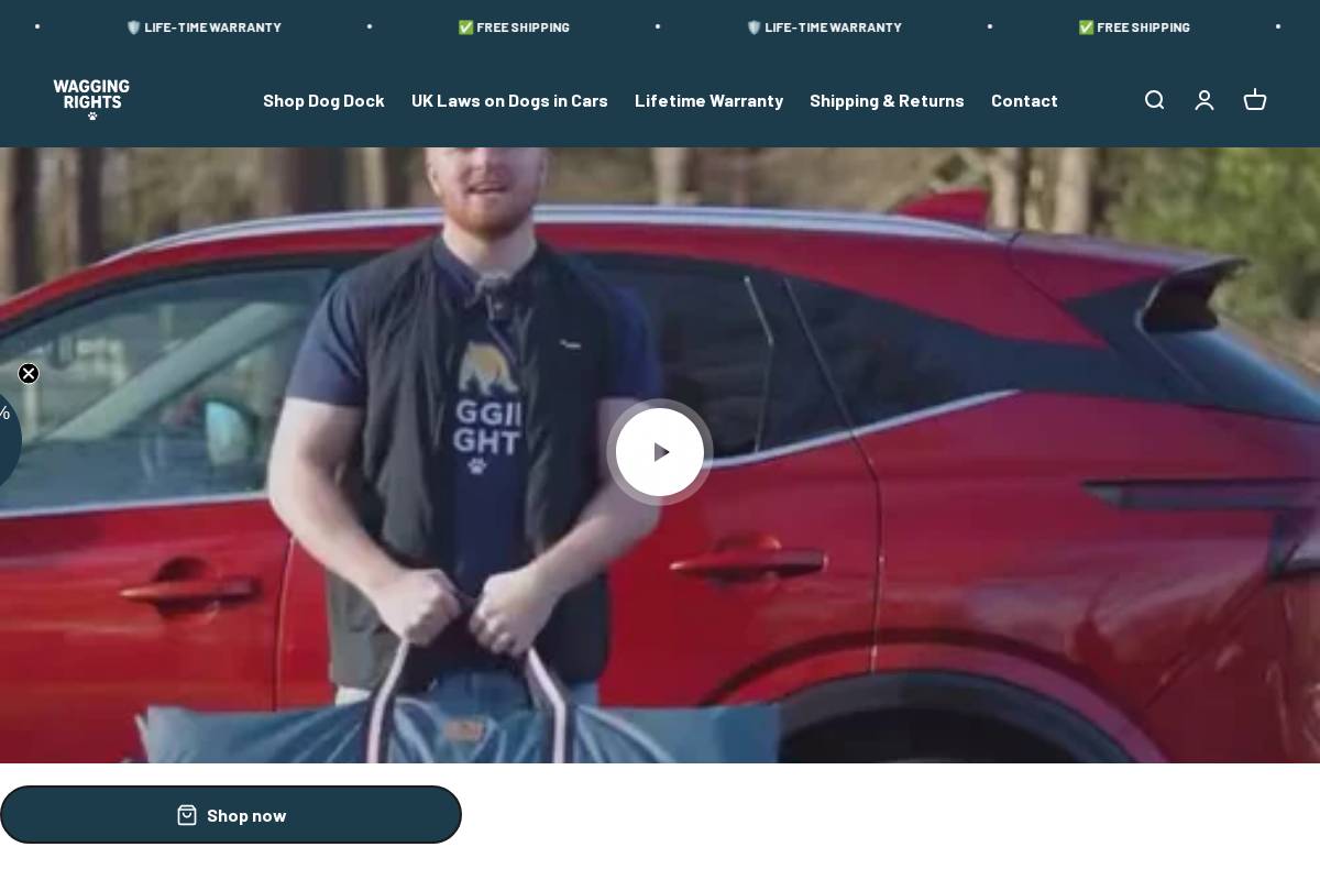 WaggingRights homepage screenshot