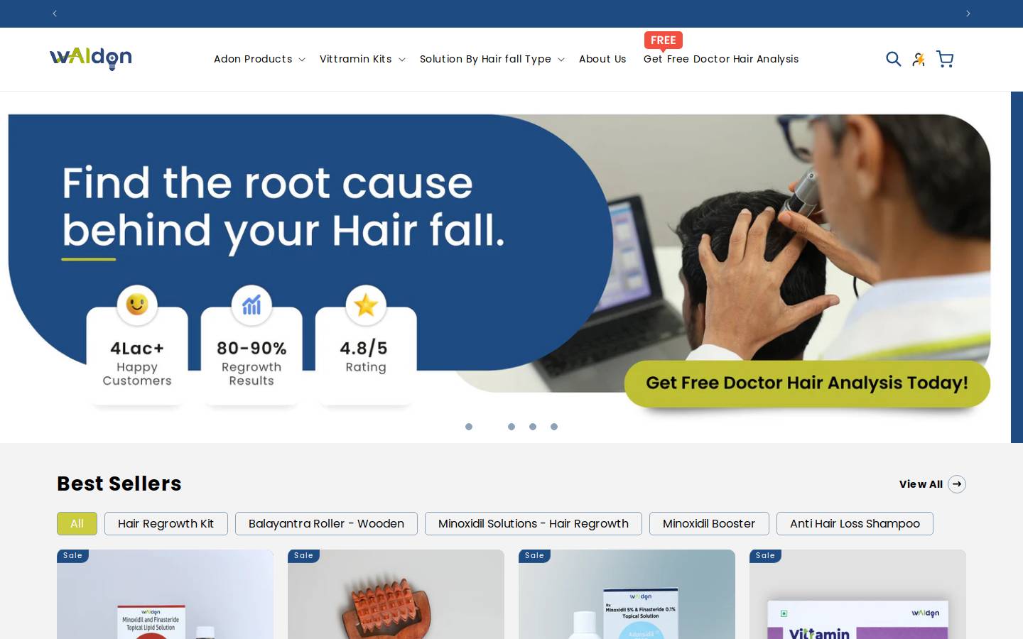 waidon.com homepage screenshot