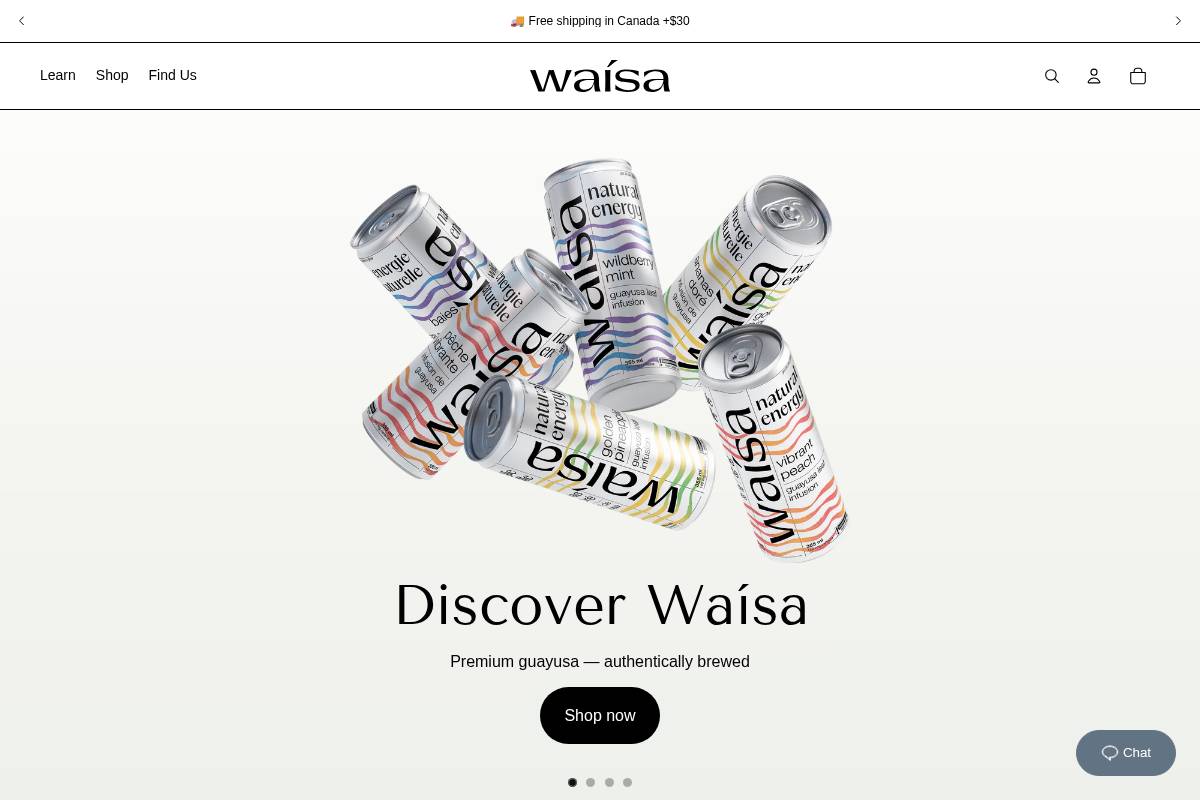 waisamama.ca homepage screenshot