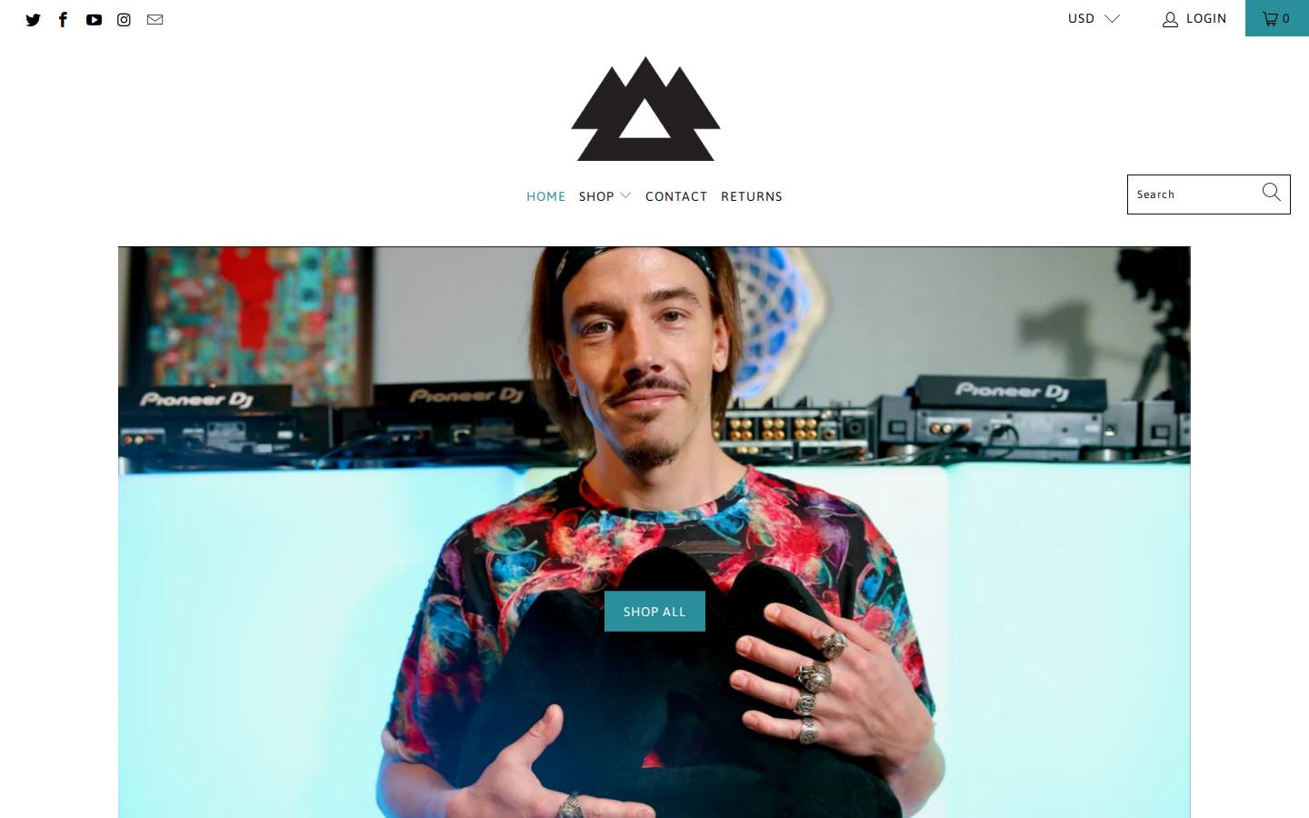 wakaanofficial.com homepage screenshot