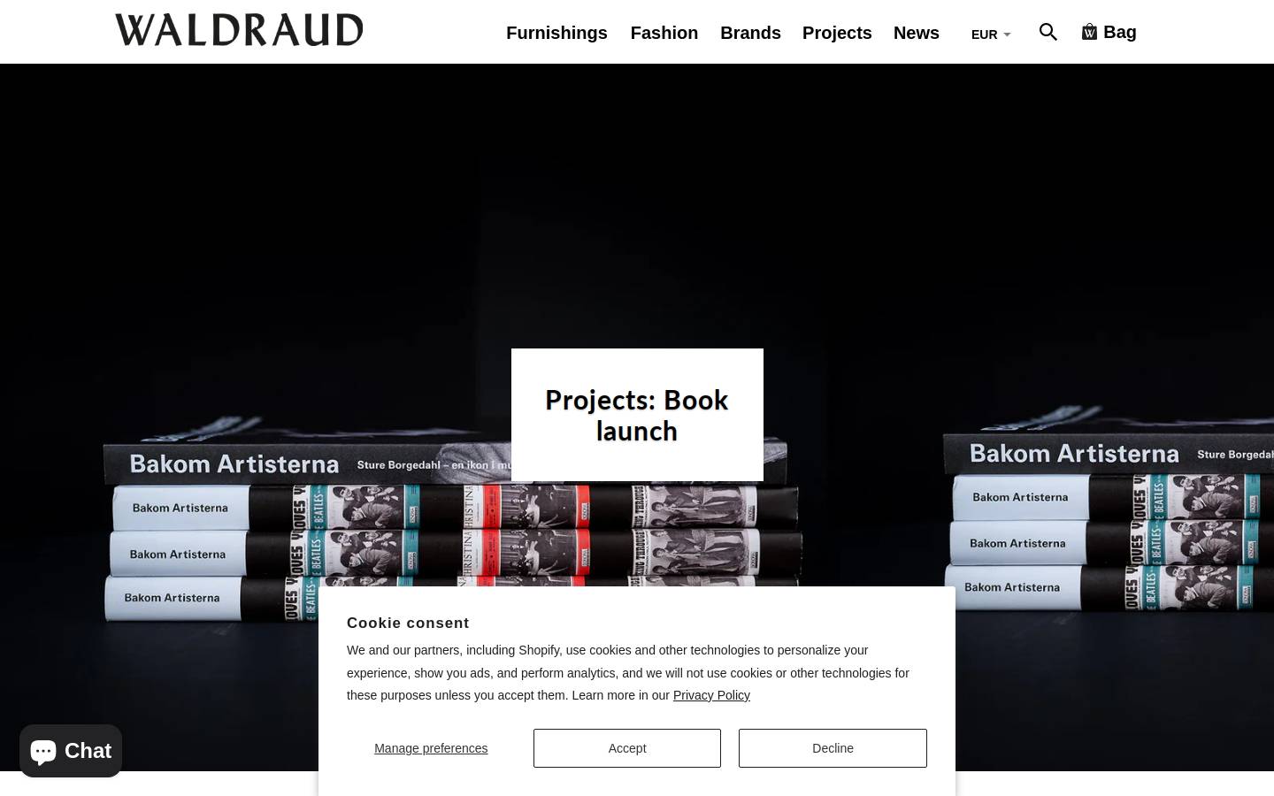 waldraud.com homepage screenshot