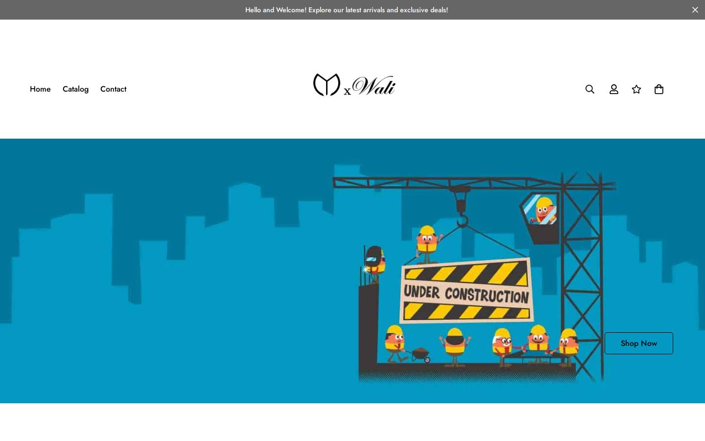 walicorporations.com homepage screenshot