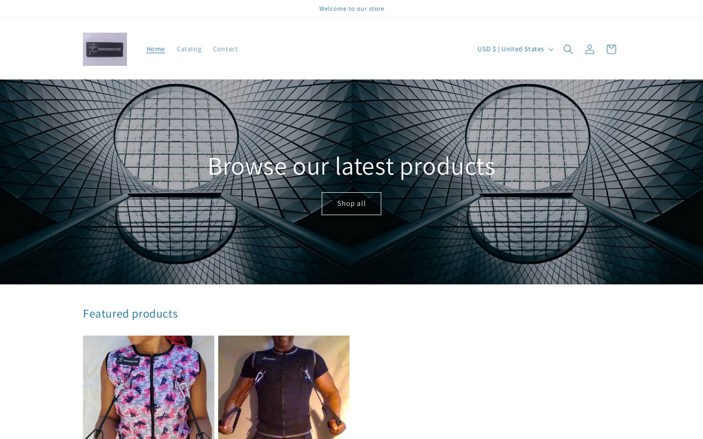 walkacize.com homepage screenshot