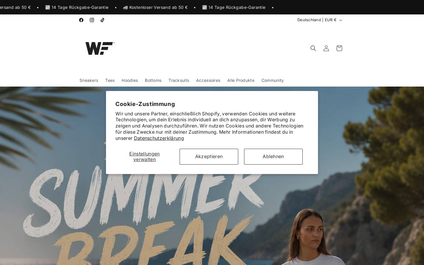 Walkbyfidem homepage screenshot