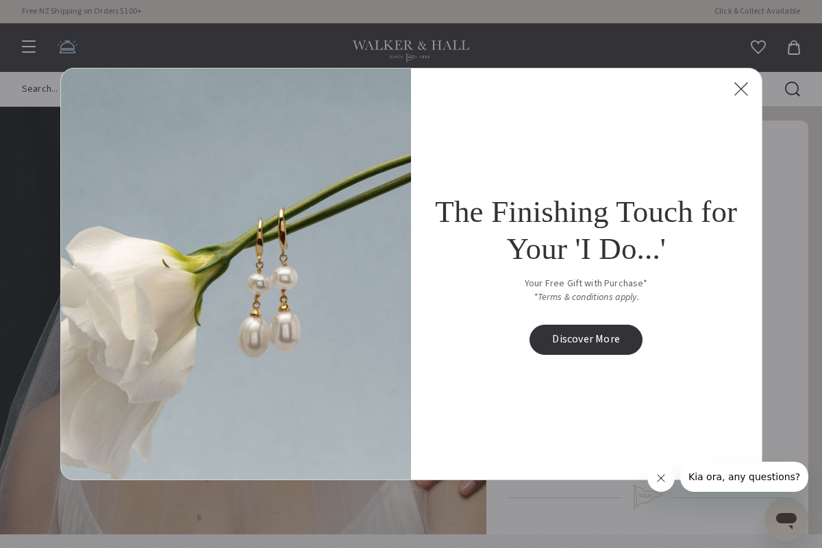 Walker & Hall homepage screenshot