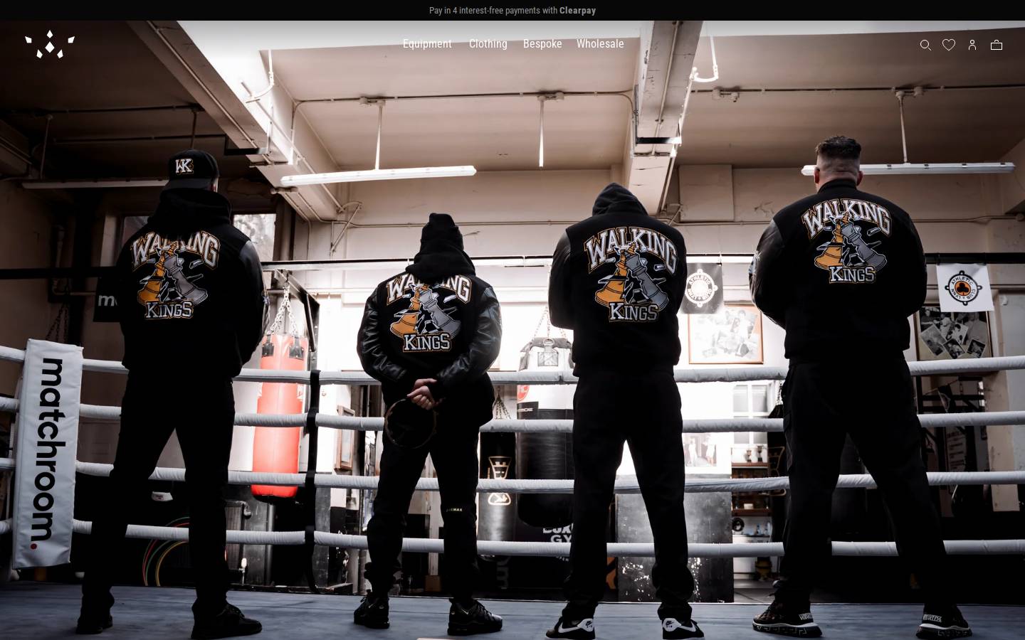 Walking Kings homepage screenshot