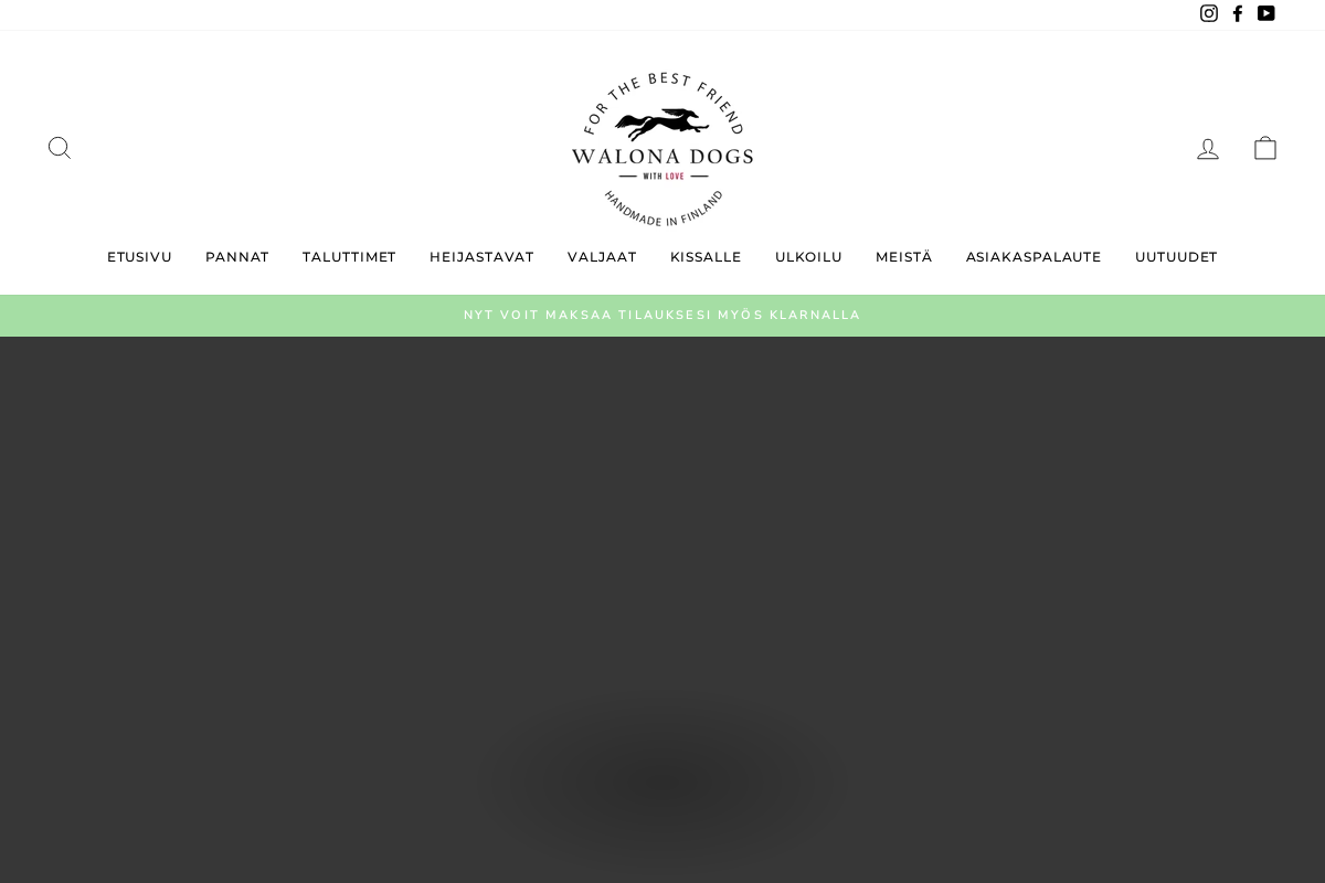 Walona Dogs homepage screenshot