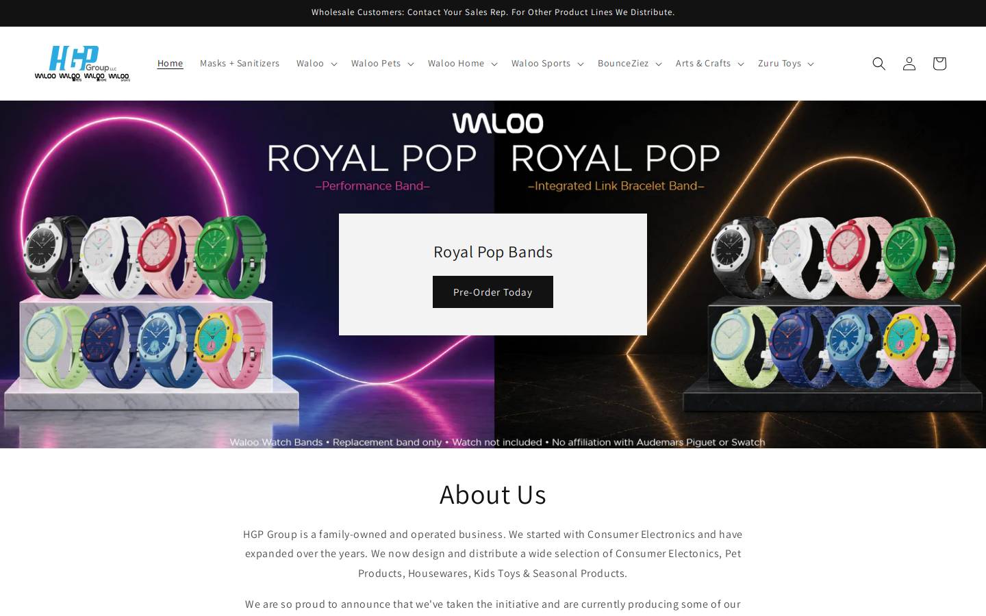 waloosports.com homepage screenshot
