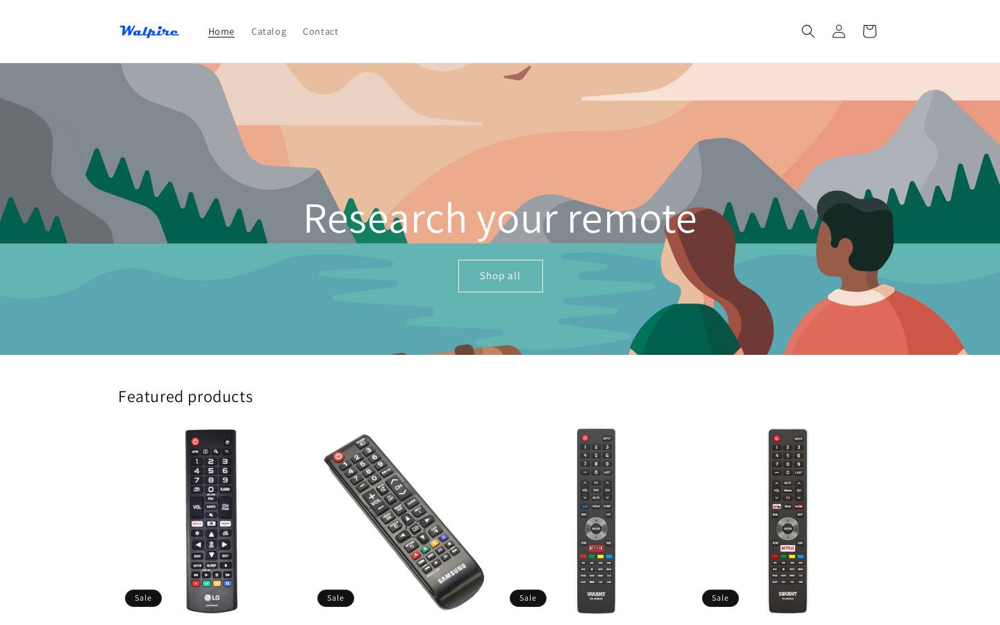 walpire.com homepage screenshot
