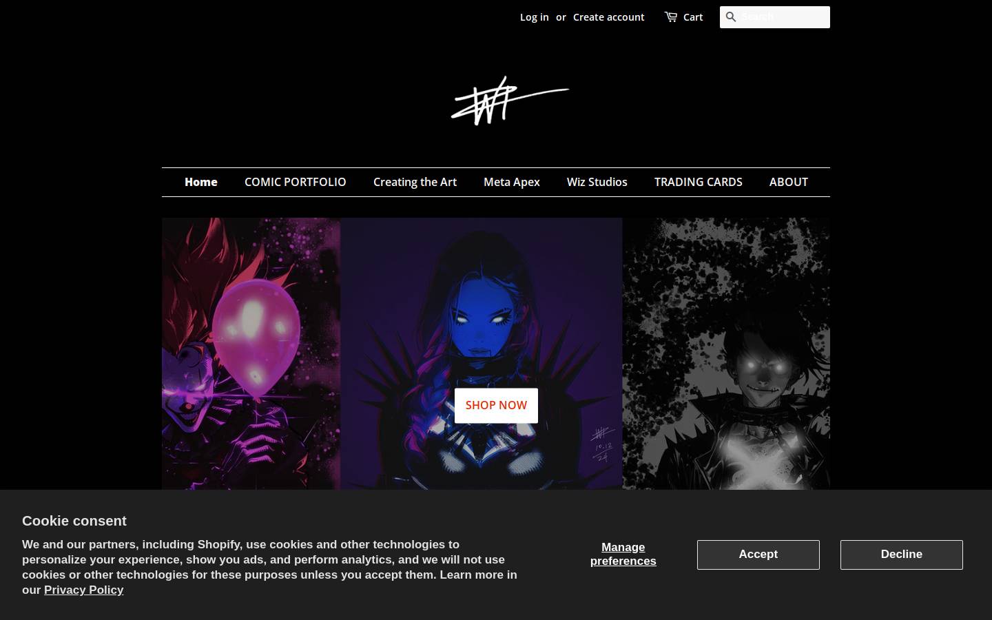 walterivanzamora.com homepage screenshot